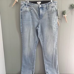 NWT Everflex Women's Light Blue Straight Leg Jeans